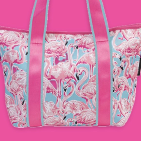 Flamingo Neoprene Purse by Simply Southern - Picture 7 of 12